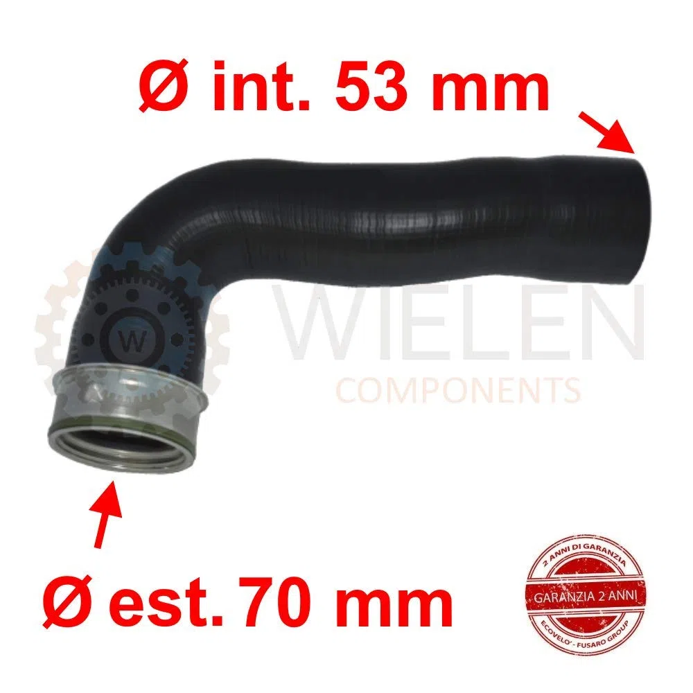 WĘŻA INTERCOOLER KOMPATYBILNA Z A3, SEAT ALTEA LEON TOLEDO, SKODA OCTAVIA SUPERB VOLKSWAGEN EOS GOLF JETTA PASSAT, RURA POWIETRZA TURBO 1K0145832N
