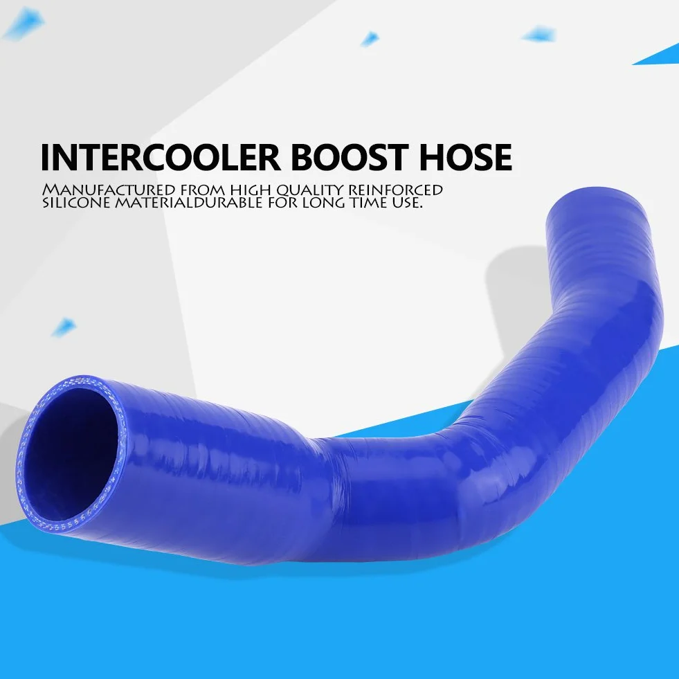 Qiilu samochód silikonowy wąż Intercooler Turbo Boost wąż gwizdek