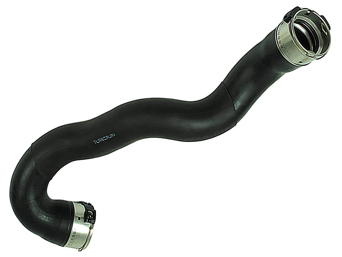 Zamiennik węża intercoolera kompatybilny z Opel Astra J 1.7 CDTI NBR-CR guma wzmocniona kevlarem szybkozłącze średnica wewnętrzna 60/65mm grubość 5mm