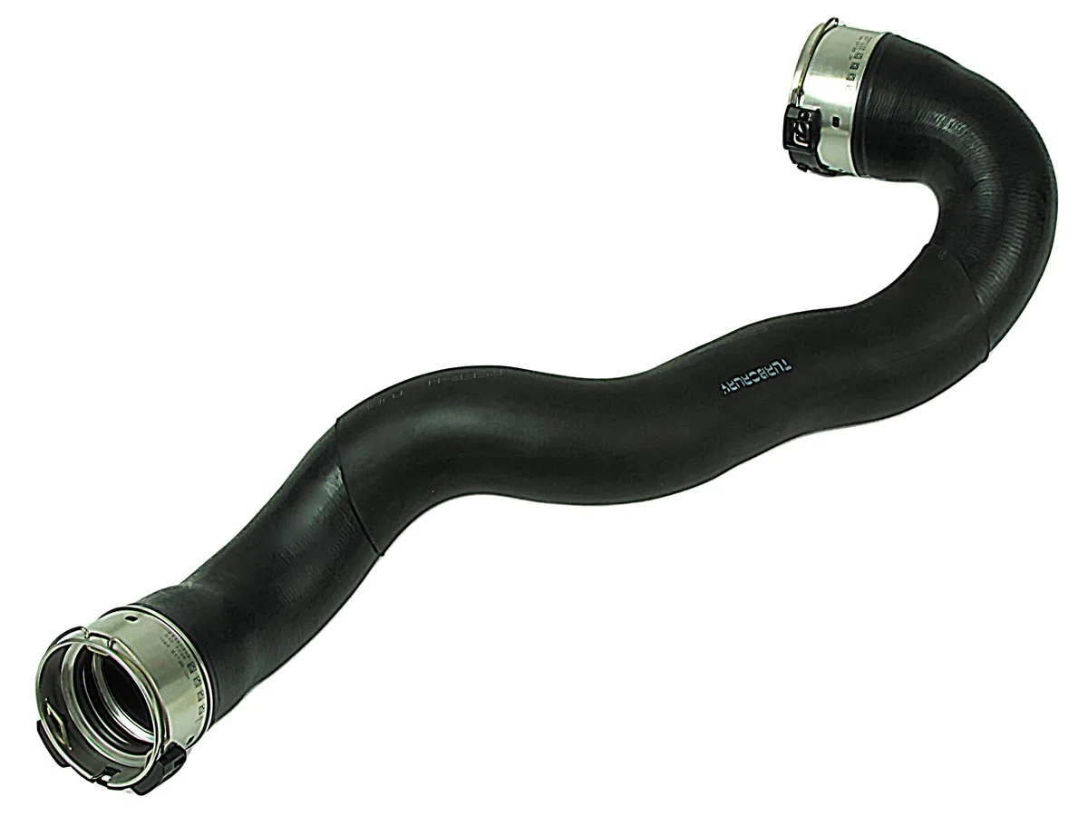 Zamiennik węża intercoolera kompatybilny z Opel Astra J 1.7 CDTI NBR-CR guma wzmocniona kevlarem szybkozłącze średnica wewnętrzna 60/65mm grubość 5mm